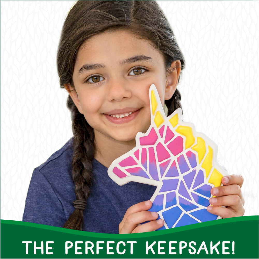 Creative Roots paintbrush for unicorn stone enables precise detailing