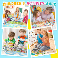 Child-friendly activity page from CREATIVETREES featuring simple English vocabulary