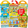 Creativetrees jelly sticker book beach theme for travel-friendly creative play for toddlers