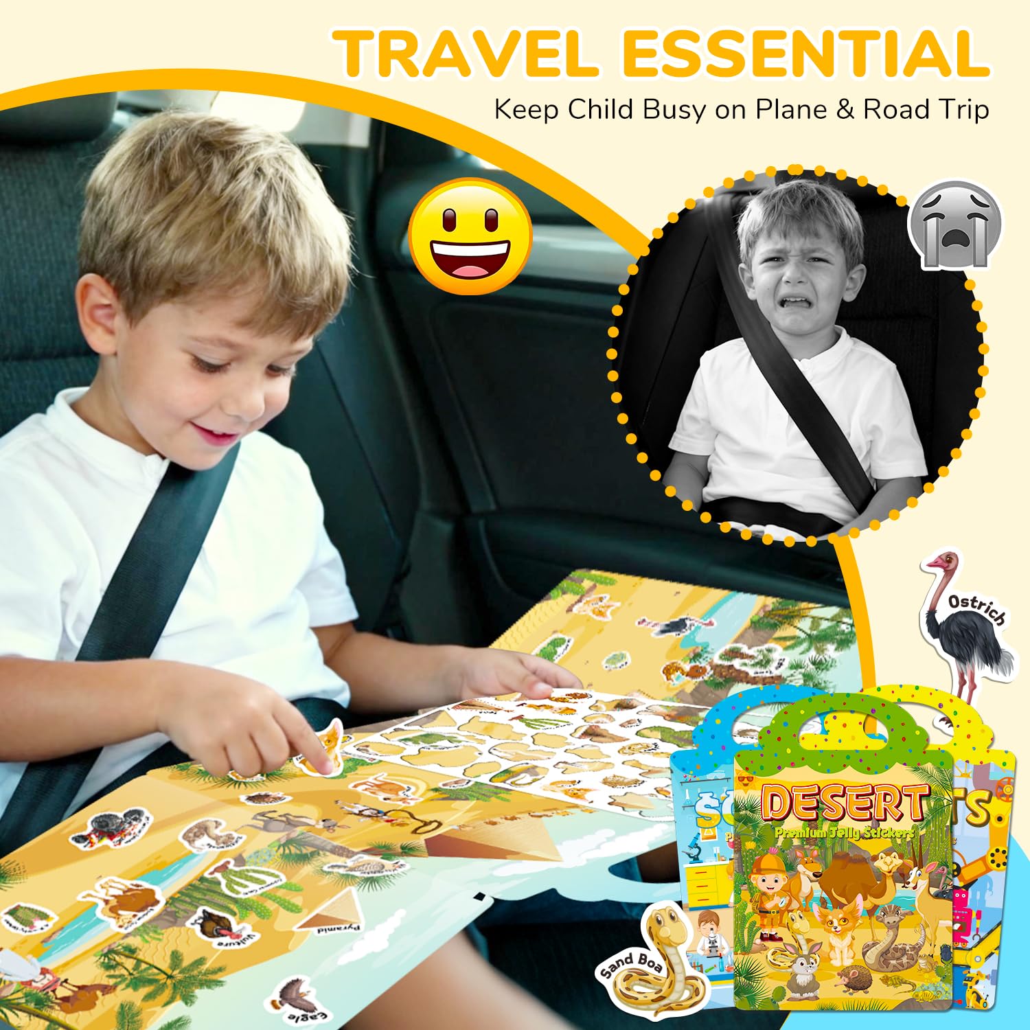 Creativetrees jelly sticker book party theme adds festive, screen-free fun