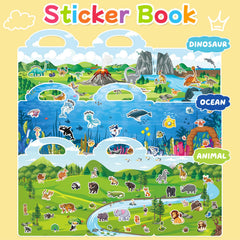 CreativTrees animal theme jelly stickers, durable for everyday use