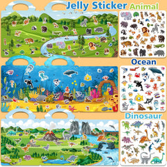 CreativTrees jelly sticker gift pack, a delightful kids present