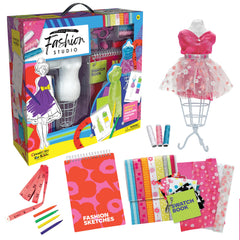 Creativity for Kids Design by You Fashion Studio dress mannequin 13 inch visualizes silhouettes and fittings.
