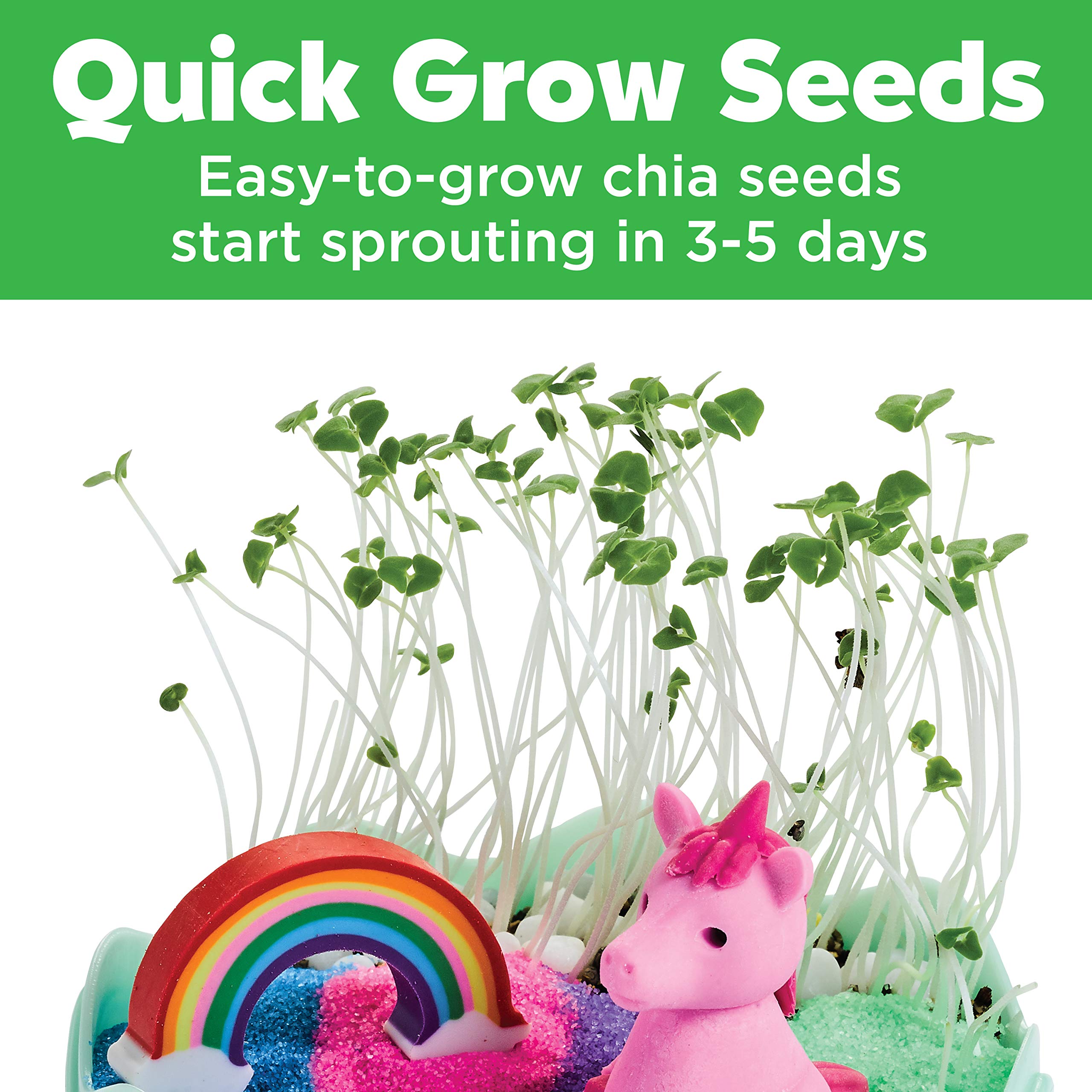 Creativity for Kids vermiculite potting mix provides a light, easy-growing medium.