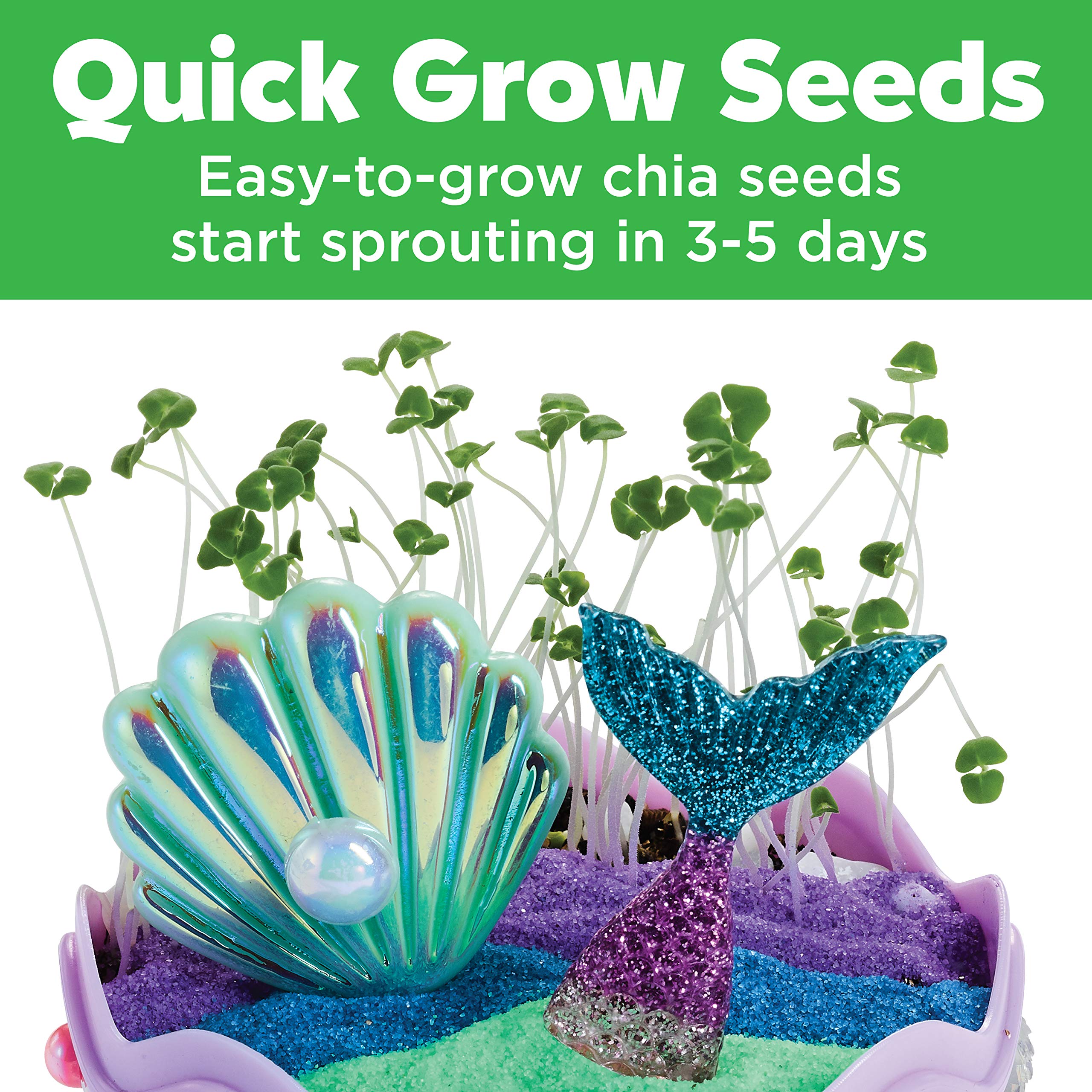 Creativity for Kids vermiculite potting mix as growing medium