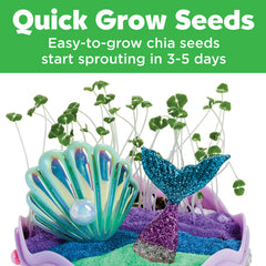 Creativity for Kids vermiculite potting mix as growing medium