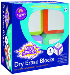 Mind Sparks blocks stacked, showing color variety for creative play