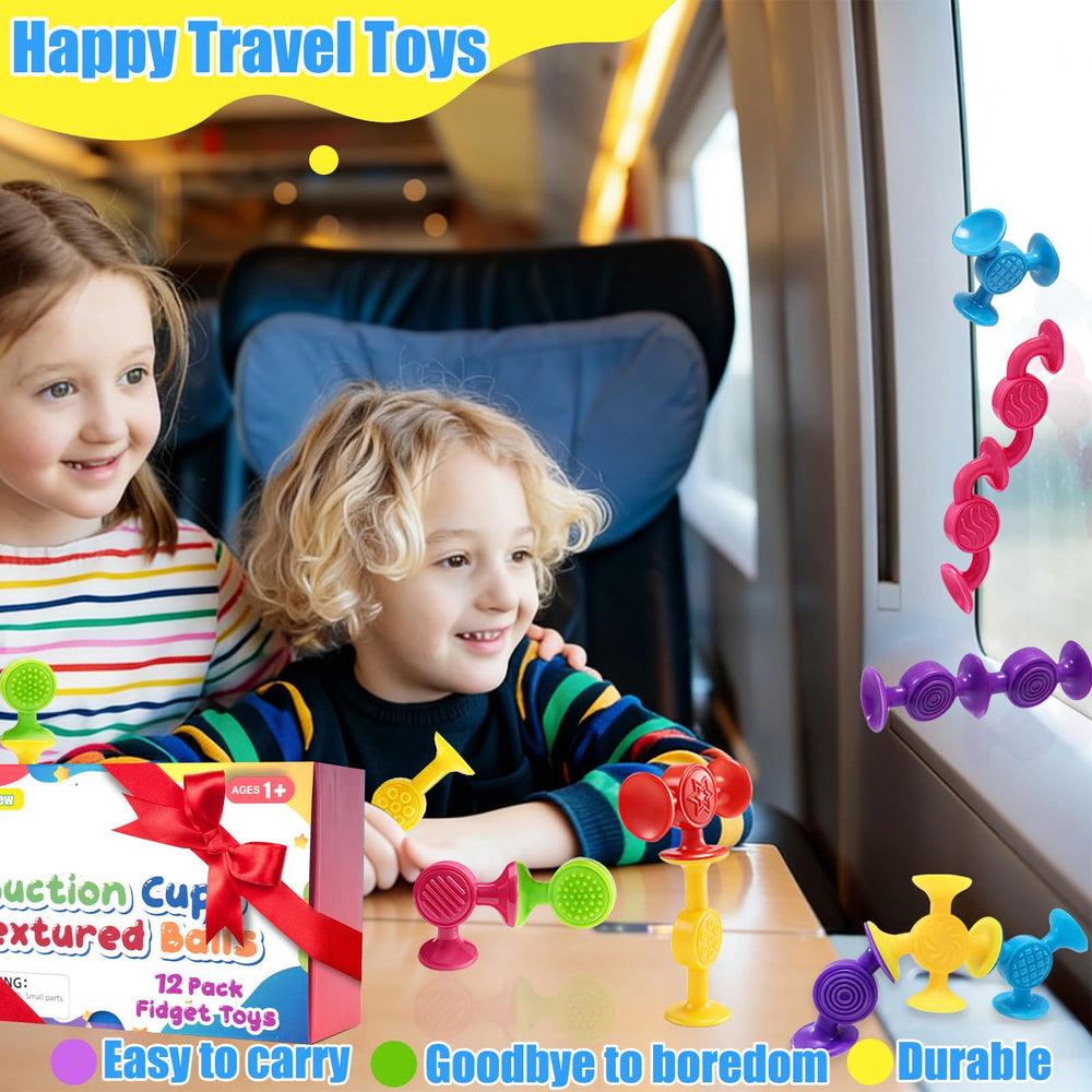 CreateView stocking-stuffer bath toys: compact 12-piece set for holiday gifting.