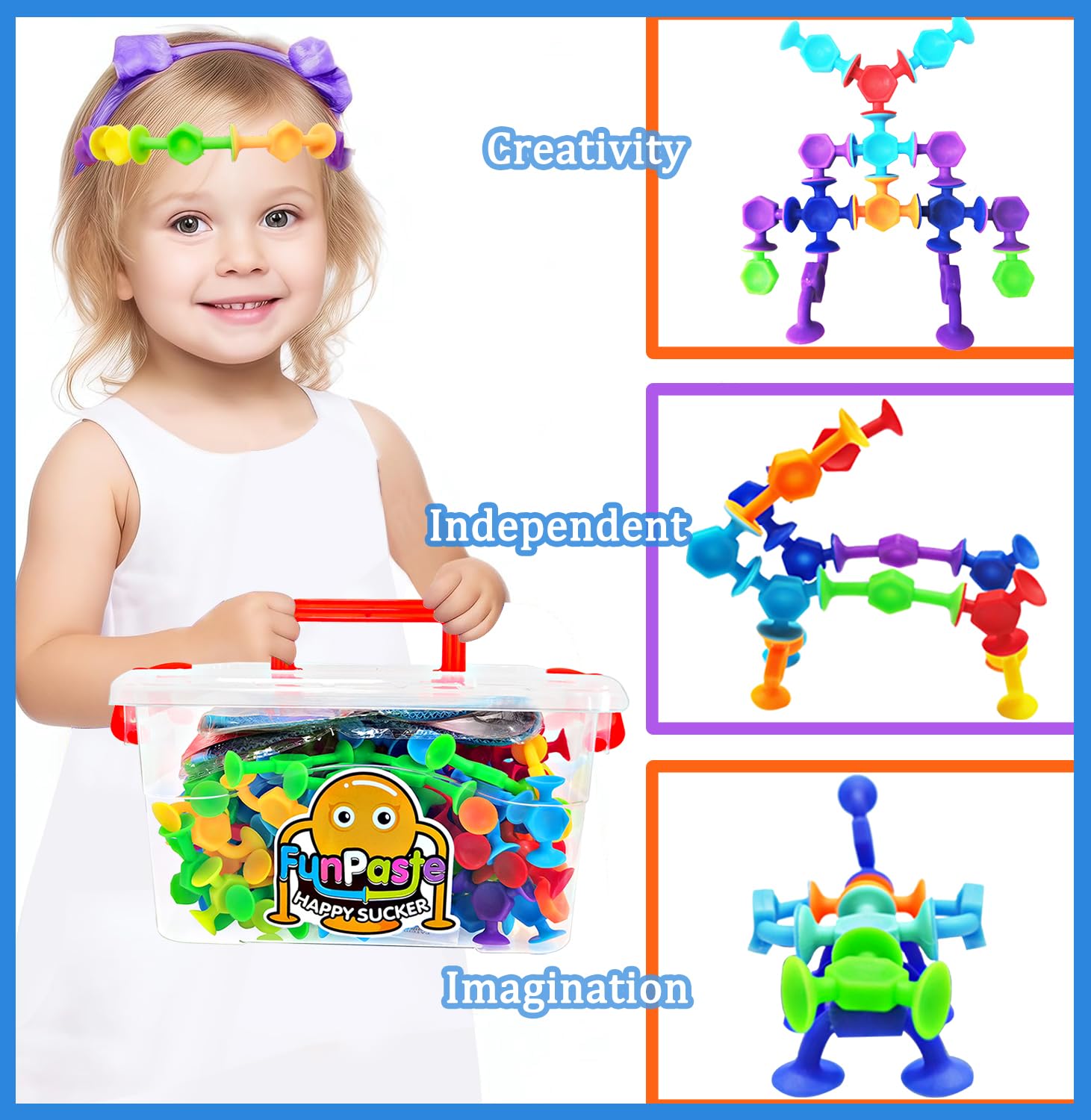 CreateView storage bag easy cleanup design keeps play tidy and portable.