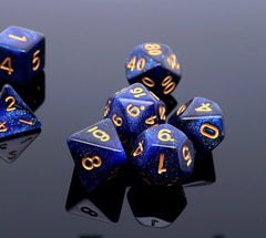 Dice bag included with the set for easy storage and transport.