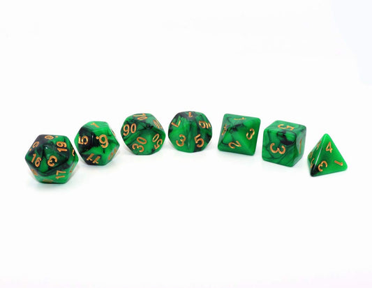 CREEBUY golden numbers on dice face improve quick readability
