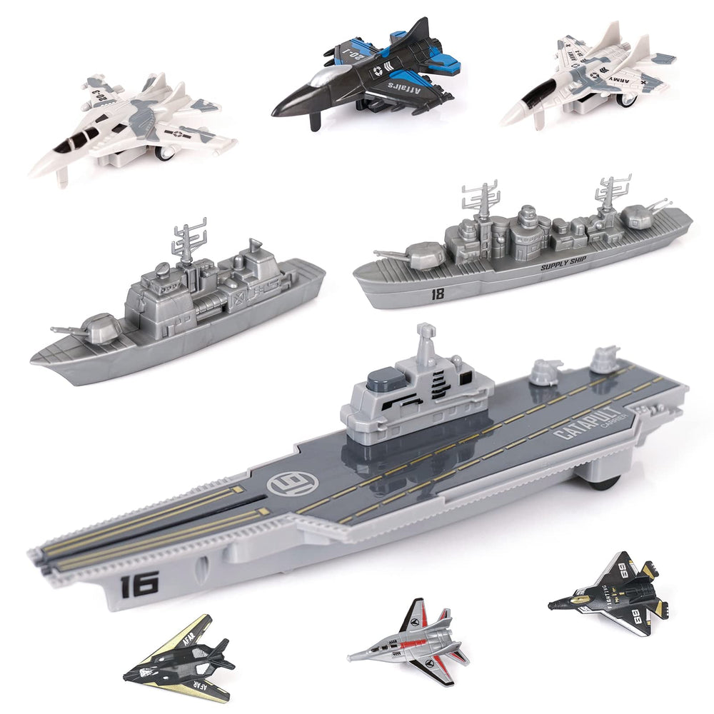 Crelloci aircraft carrier top view for immersive naval play and role-play battles