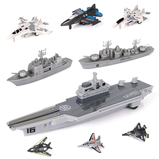 Crelloci aircraft carrier top view for immersive naval play and role-play battles