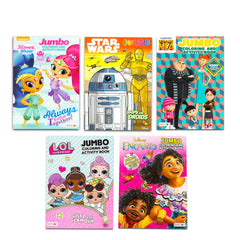 Crenstone bulk coloring books featuring licensed Disney, Marvel, Nick Jr., Sesame Street artwork