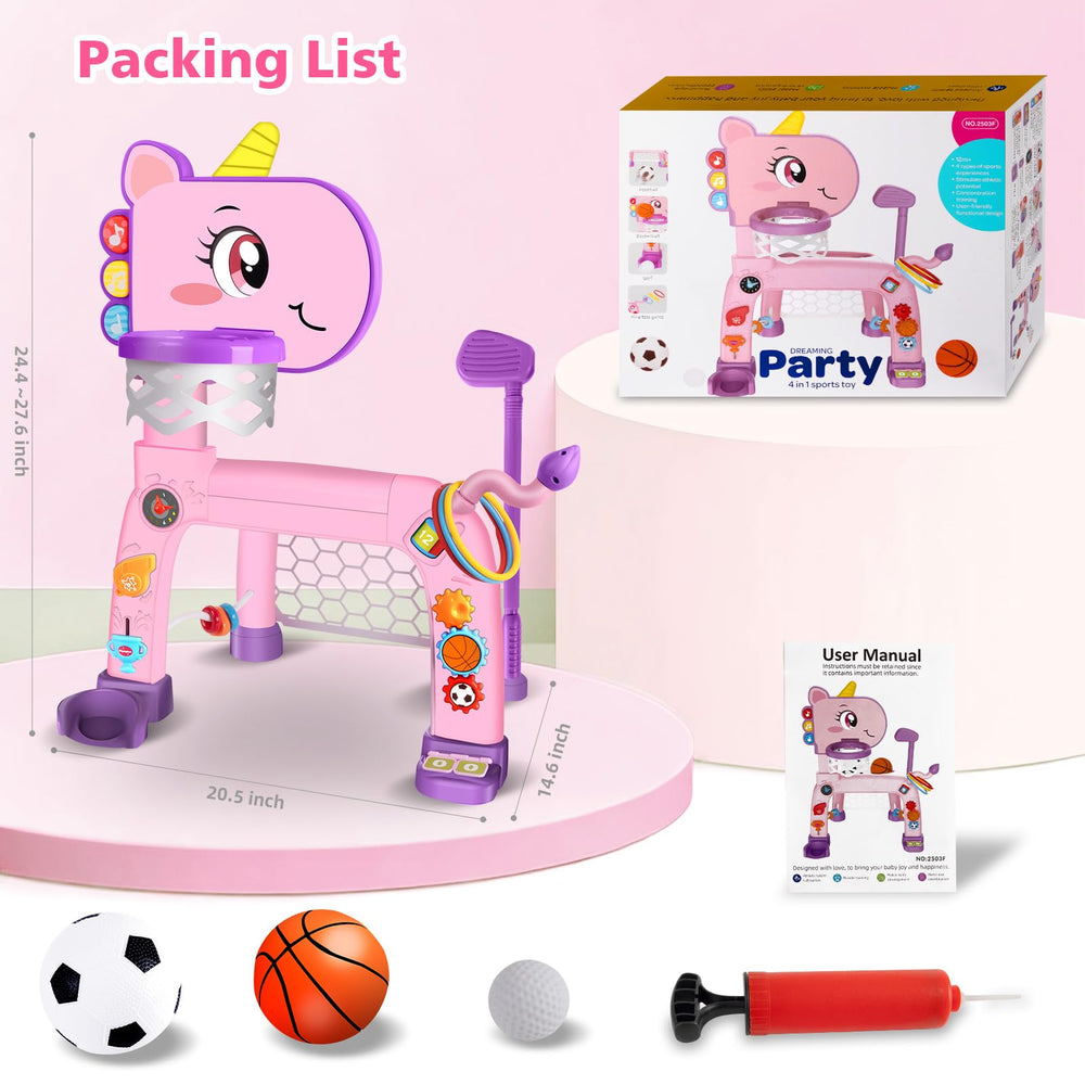 Cretargio Unicorn Sports Center gift-ready packaging for birthdays.