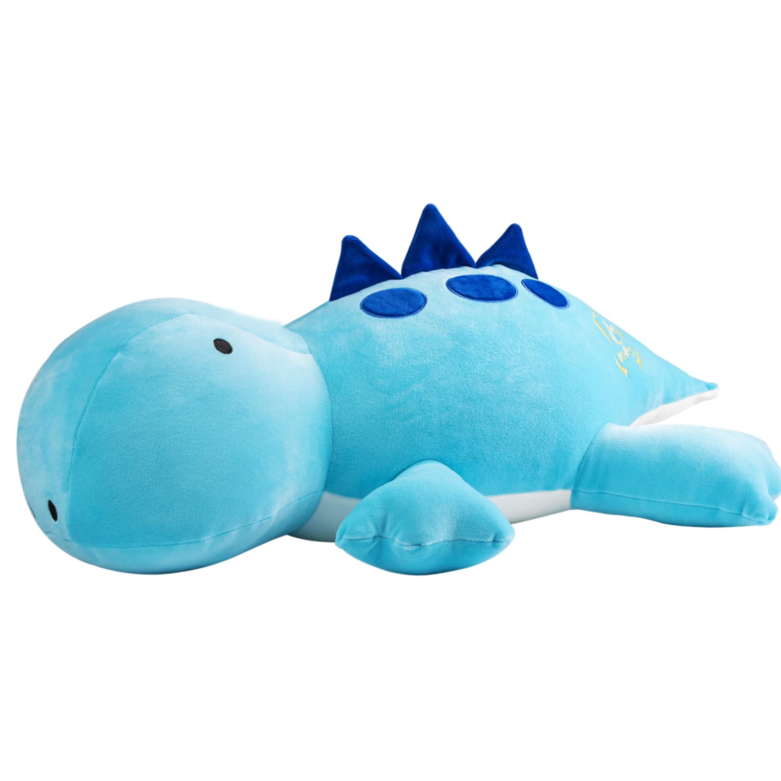 Crillop blue soft plush close-up—non-toxic materials for safe snuggles.