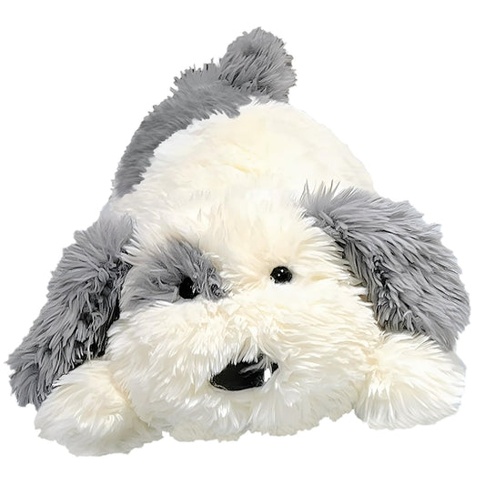 Crillop 24-inch weighted plush dog for cozy hugs and calming sensory play.