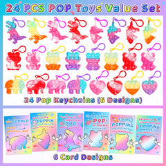 CRIOLPO valentines cards 24-count set to share with classmates