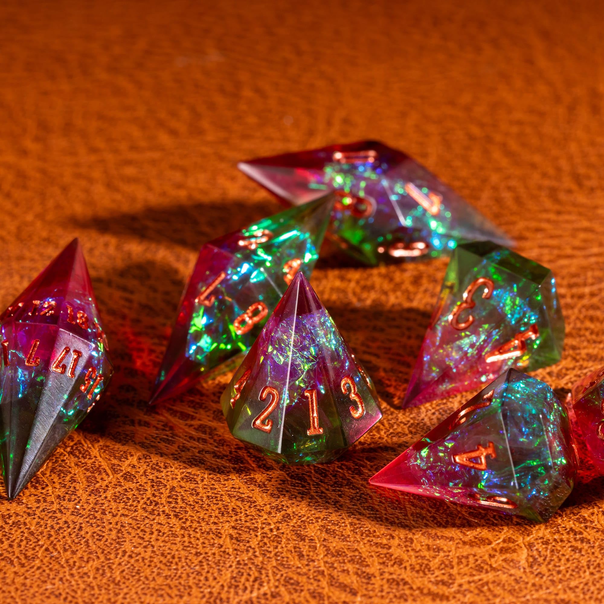 CRITALLIC eco-friendly resin construction resists chipping and fading.