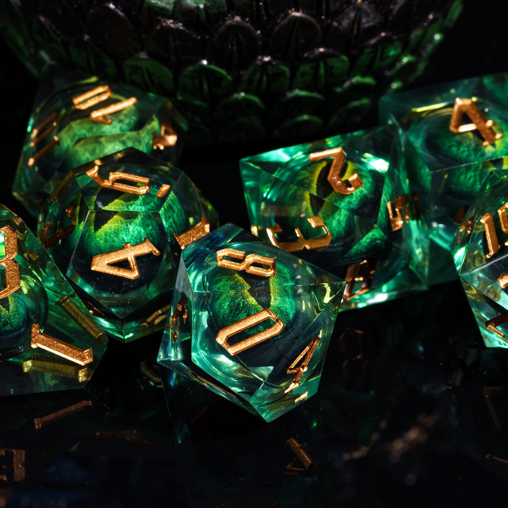 CRITALLIC gift box presentation protects dice and makes gifting appealing.