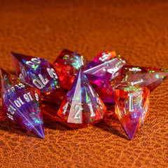 CRITALLIC DND dice set gift-ready packaging for D&amp;D fans