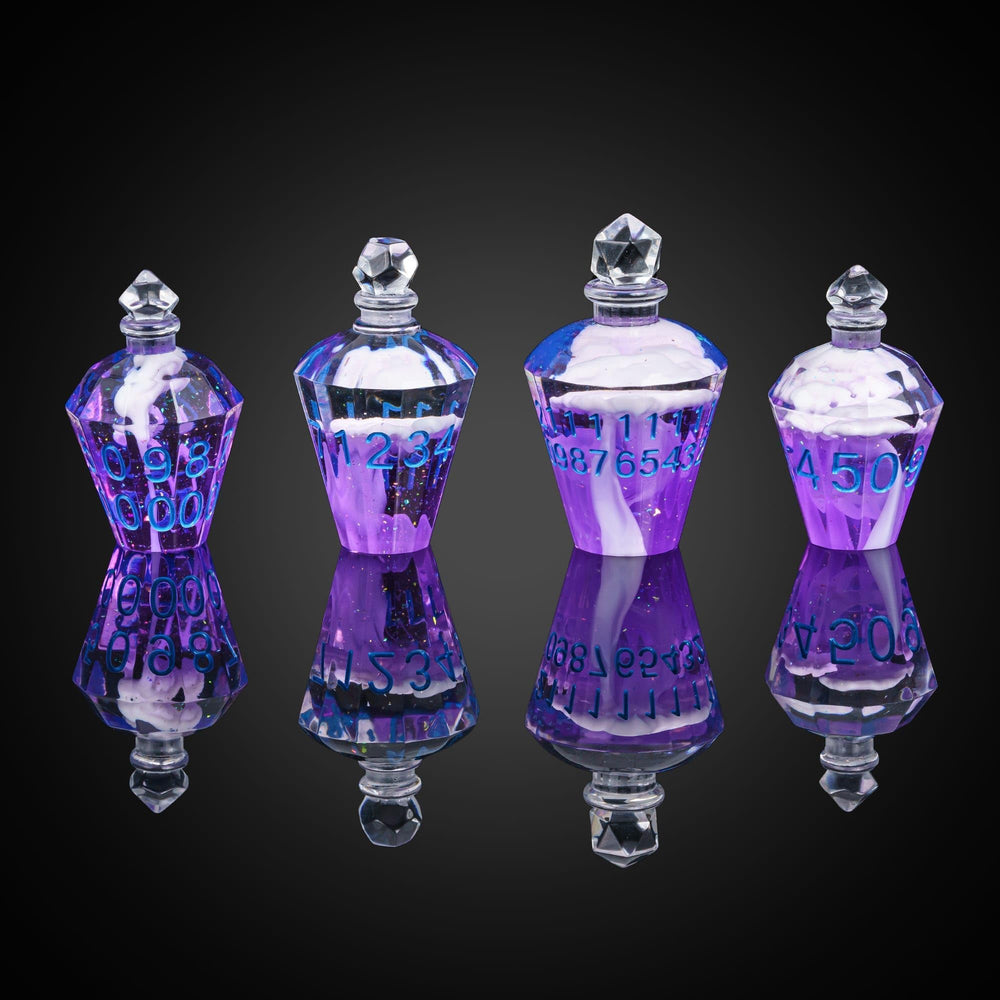 CRITALLIC potion bottle cap shimmering like a gem for an elegant look.