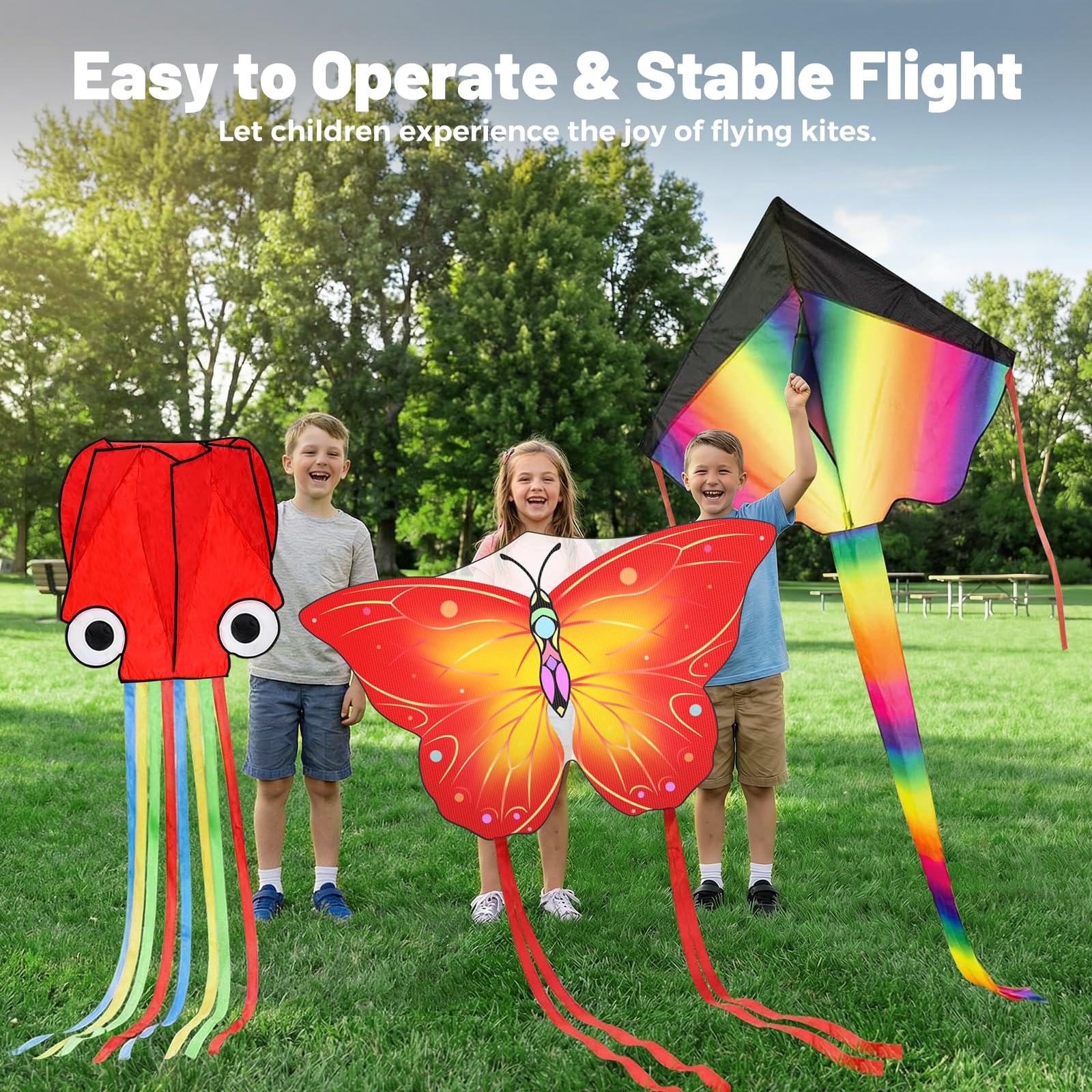 Crogift butterfly kite with vibrant colors for playful outdoor moments.