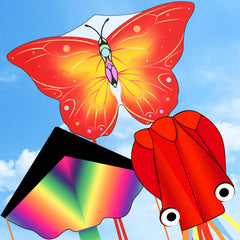 Crogift large delta kite ready for effortless, stable outdoor flights.