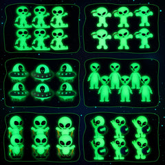 CroBlissful six-style alien assortment ready for gift bags and prize cabinets.