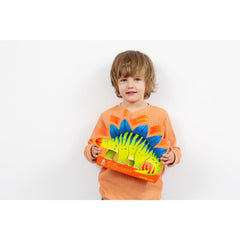 Crocodile Creek Dino Land puzzle artwork inspires vibrant play and imagination.