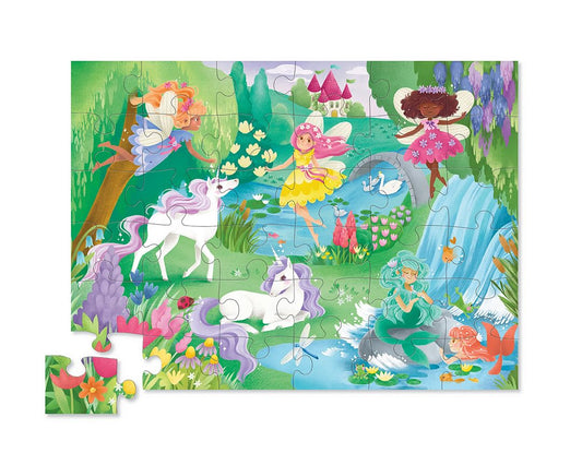 Crocodile Creek puzzle with heavy-duty storage box ready for organization
