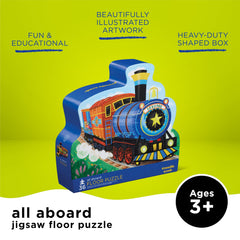 Crocodile Creek heavy-duty shaped box for durable storage after play.