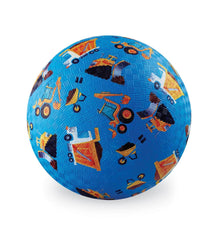 Crocodile Creek playground ball with blue bug design; great for backyard kickball and games