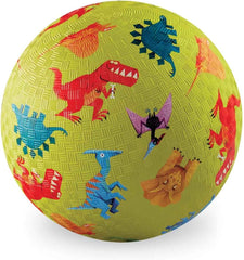 Crocodile Creek playground ball with dinosaurs, ideal for indoor play and outdoor games.