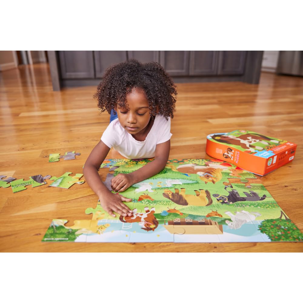 Crocodile Creek Pretty Ponies image encourages cooperative play and focus.