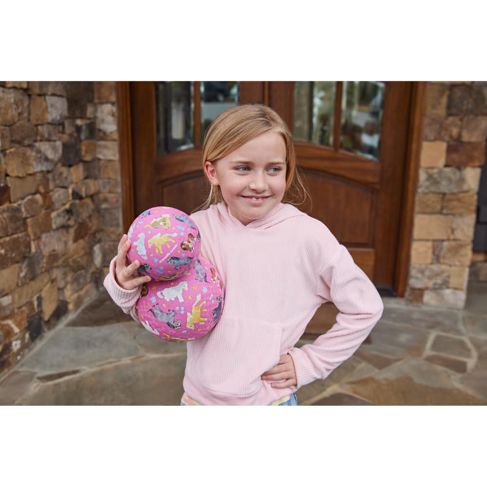 Crocodile Creek durable rubber ball for active games and kickball.