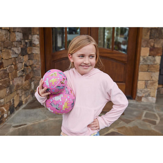 Crocodile Creek durable rubber ball for active games and kickball.
