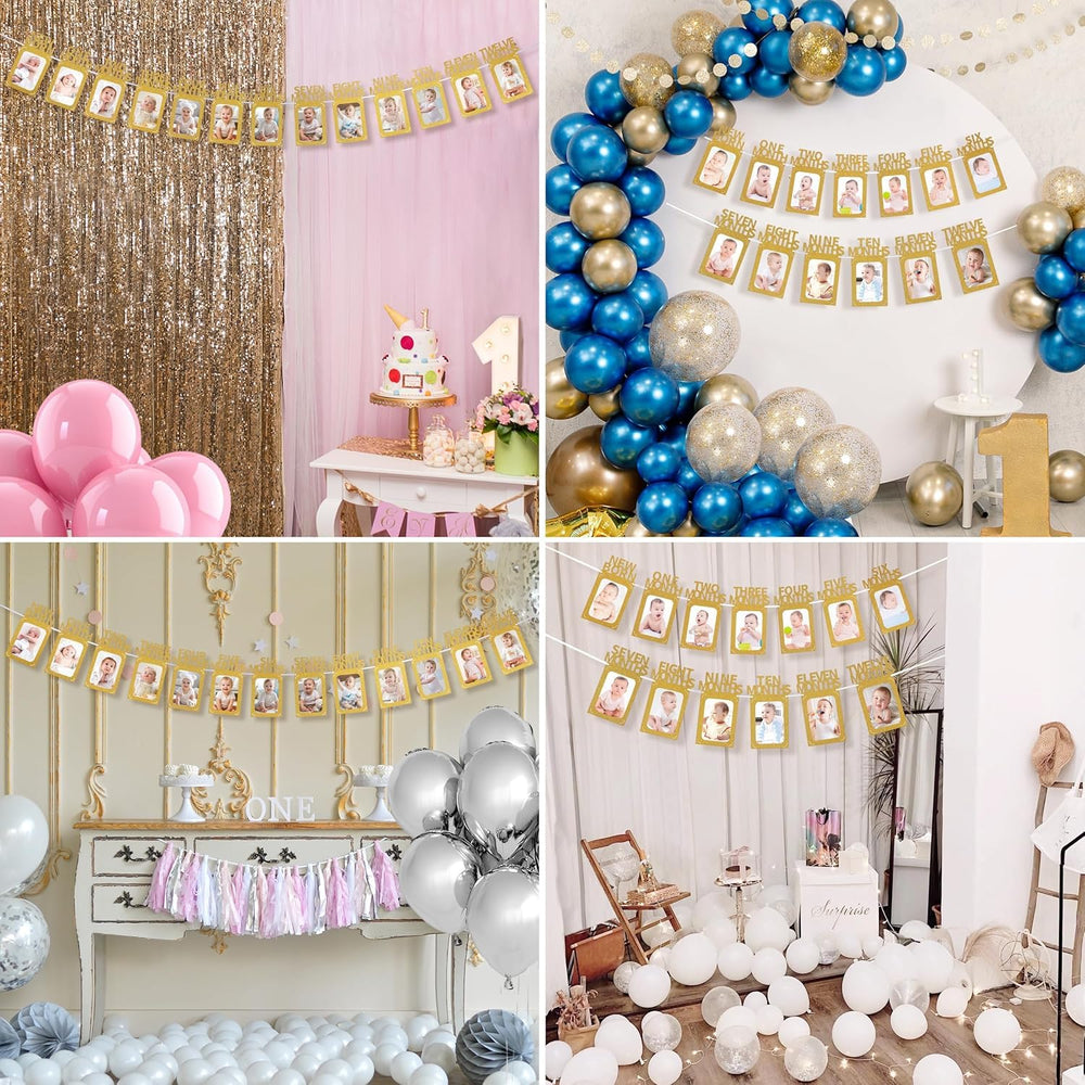 Crosize banner includes needle and ribbons for easy setup.