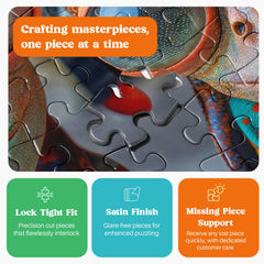Cross & Glory Premium recycled non-toxic materials for safe puzzling enjoyment