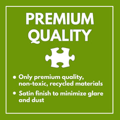 Cross & Glory Satin-finish provides glare-free viewing during daytime puzzling.