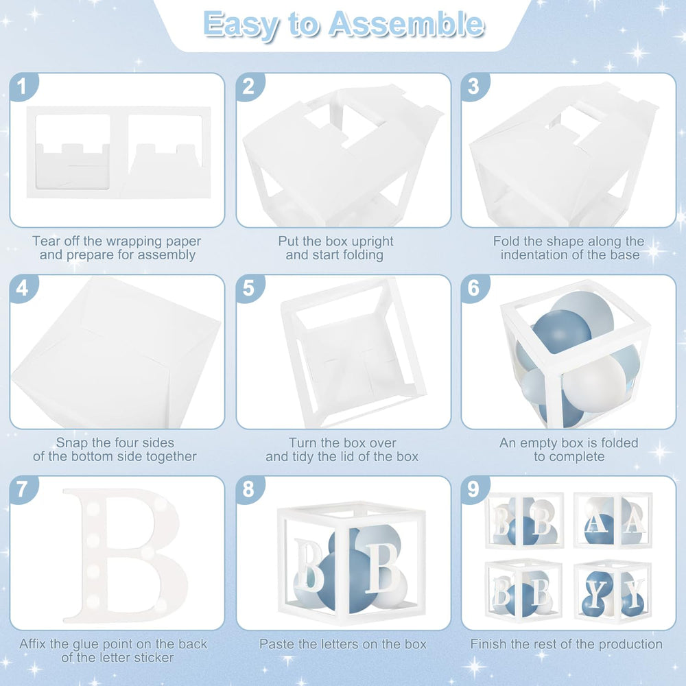 CROSSFINGERS balloon chain and glue points simplify arch assembly and layout.
