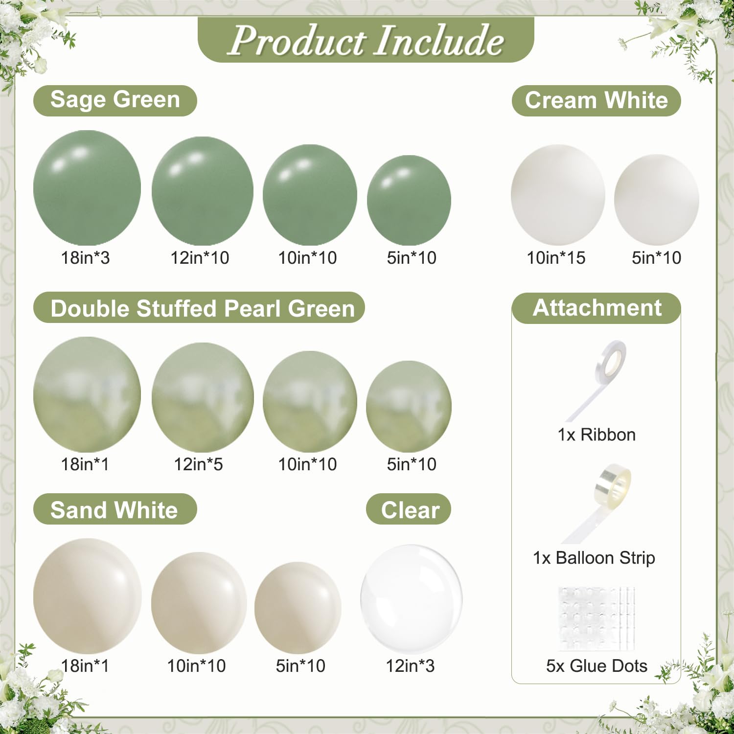 CROSSFINGERS balloon-chain and glue dots simplify quick, professional-looking garland setup.