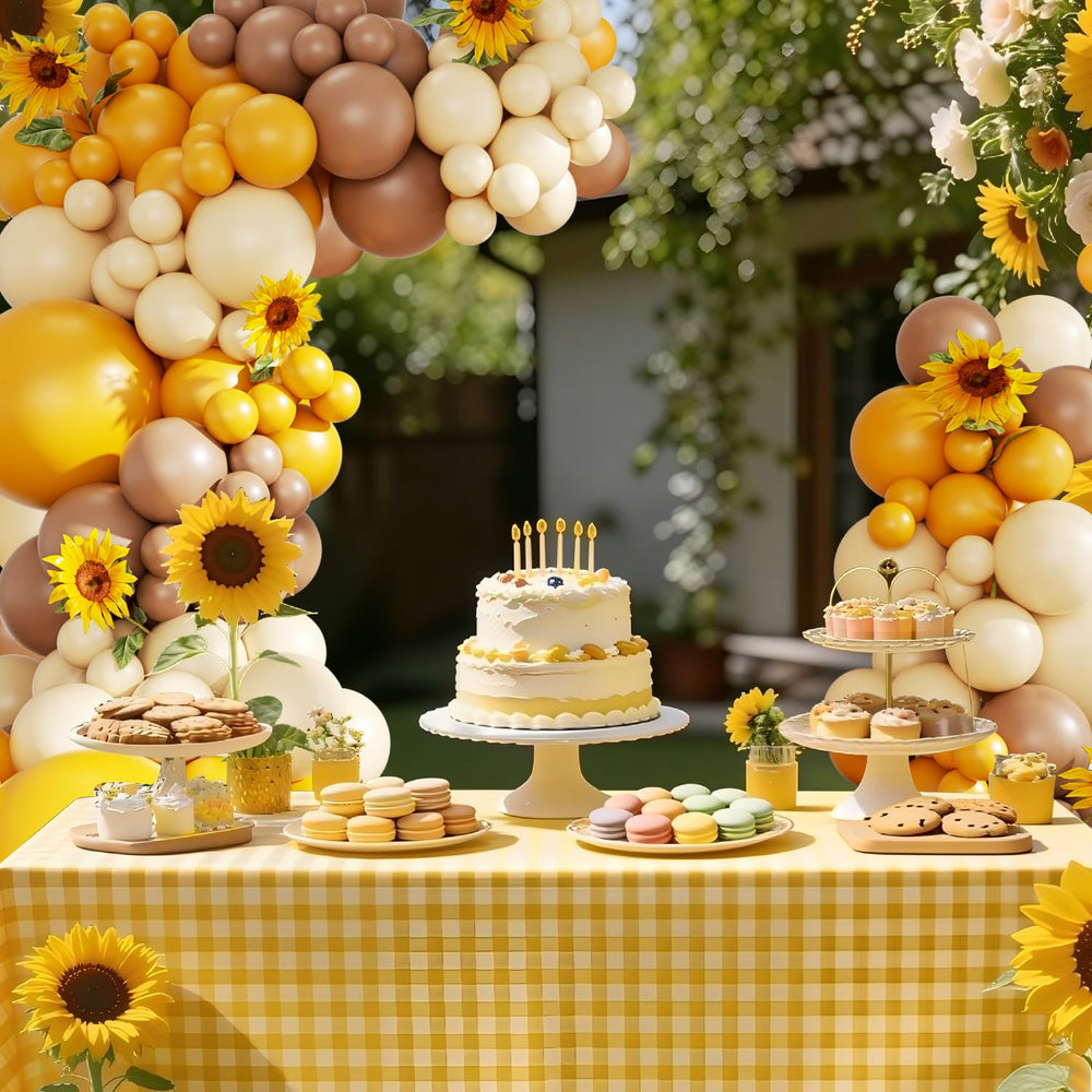 CROSSFINGERS bee balloon arch kit ivory white balloons for versatile decor