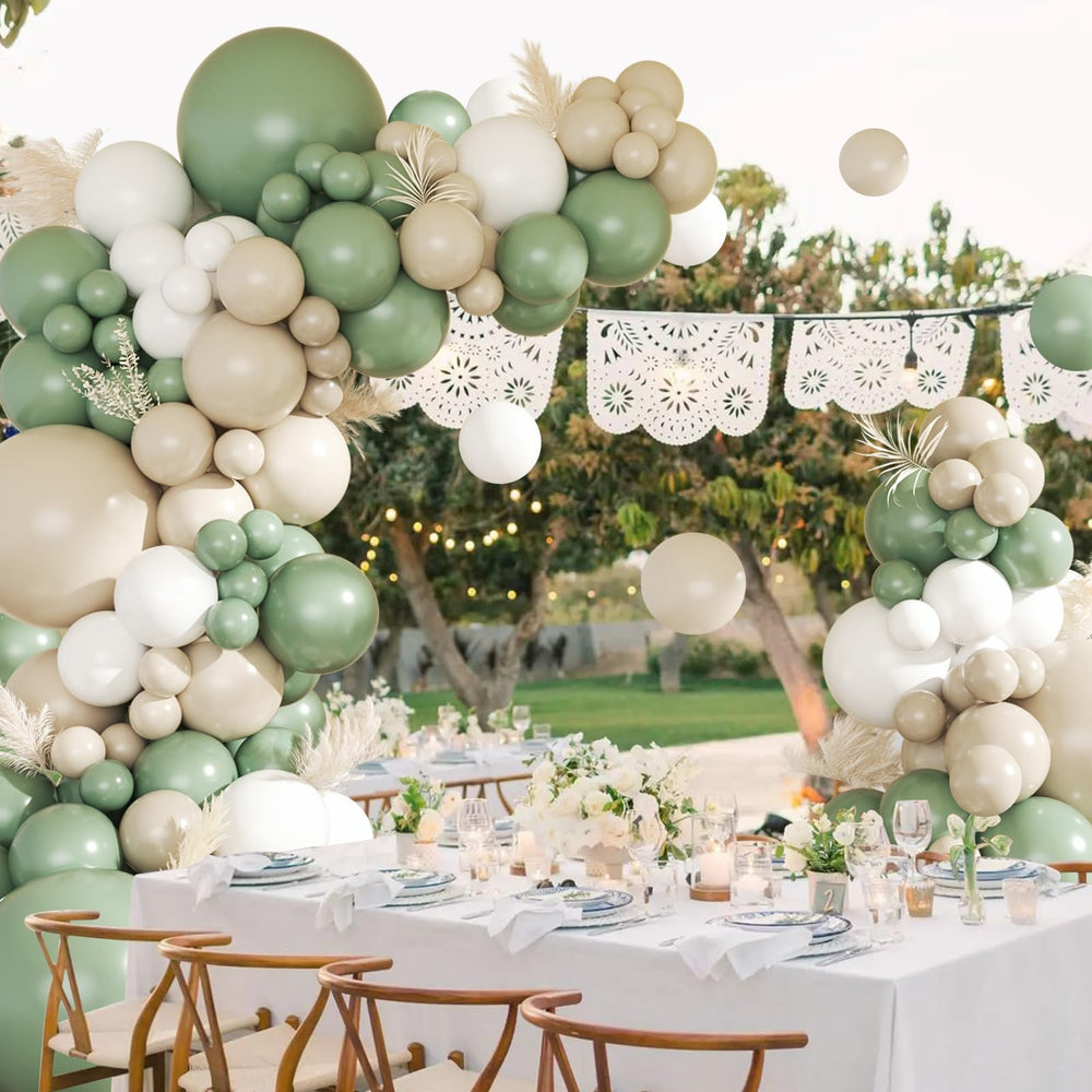 CROSSFINGERS birthday backdrop option creates a dreamy vibe.