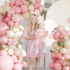CROSSFINGERS event decor in action at a bridal shower setting.