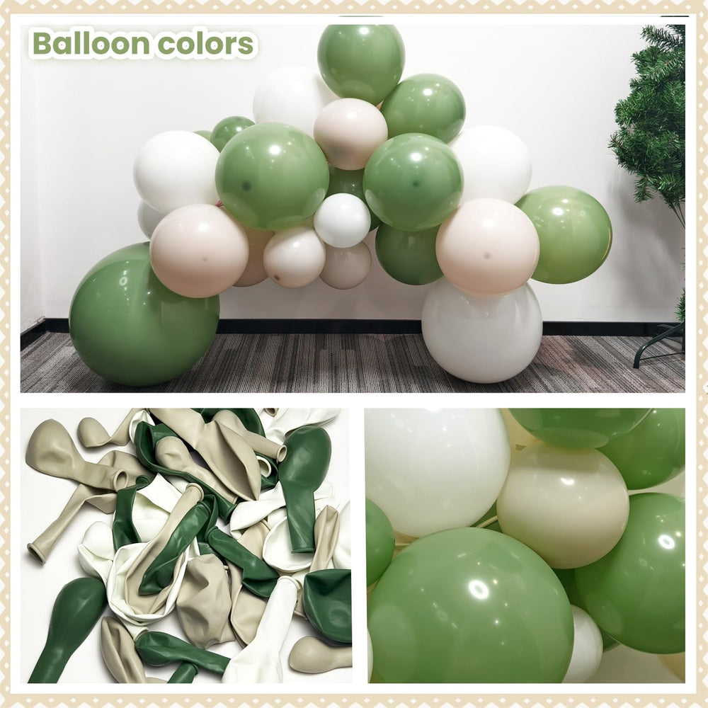 CROSSFINGERS sand white 12in balloon ideal neutral event accents.