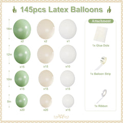 CROSSFINGERS white 5in balloons for delicate confetti-like touches.
