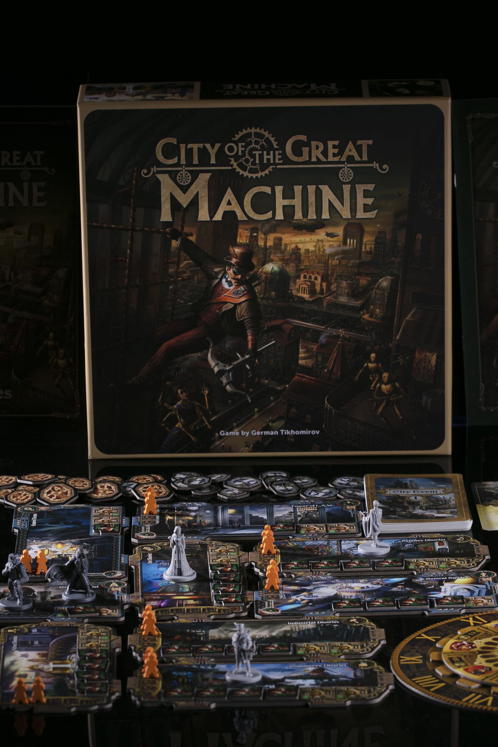 CrowD Games cooperative and solo campaign components support flexible play.