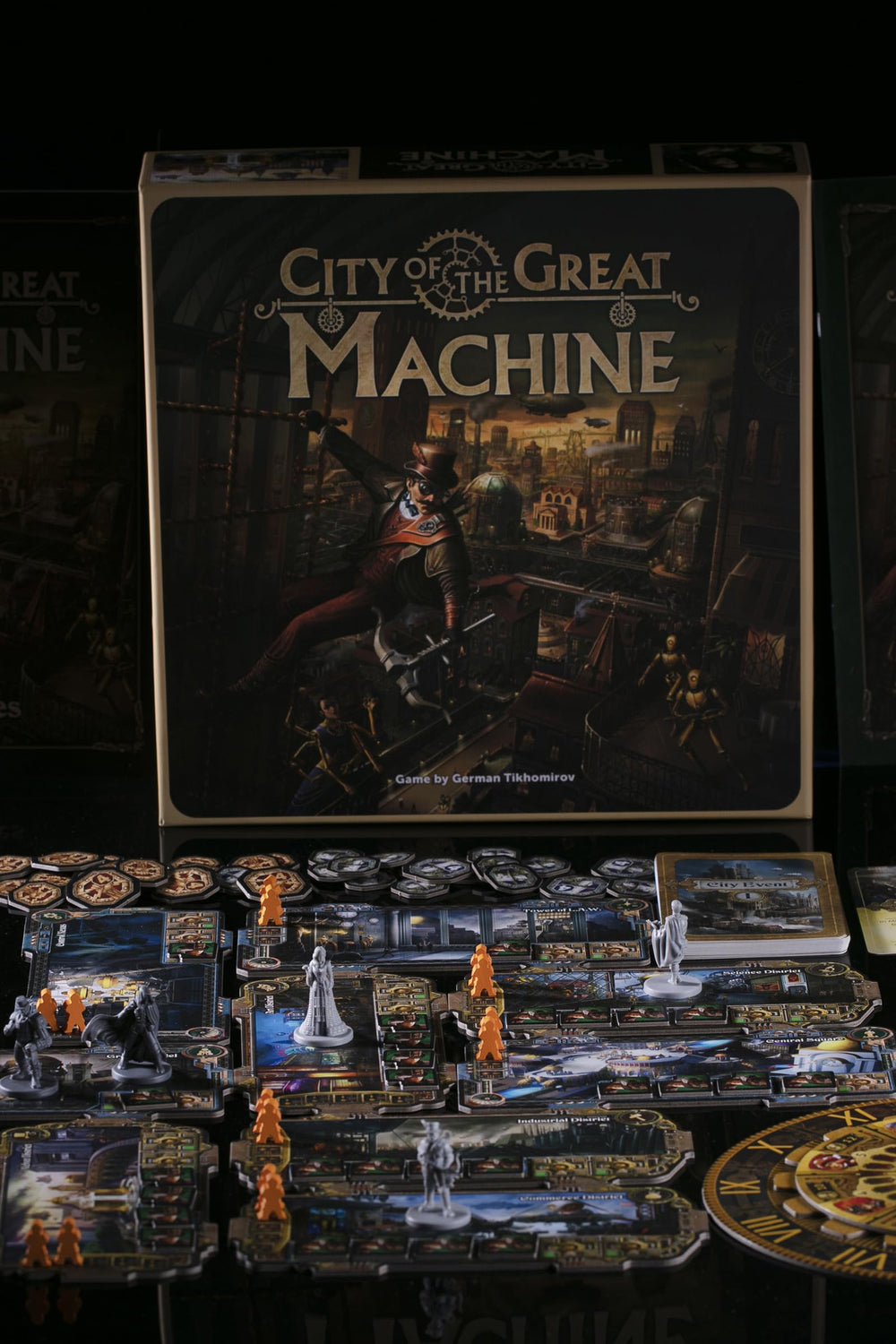 CrowD Games cooperative and solo campaign components support flexible play.