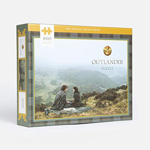 Crown Outlander puzzle licensed Starz design, ideal for fan gifting and collector enjoyment.
